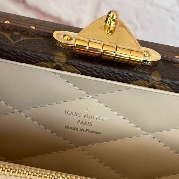 Louis Vuitton Rare Petite Valise Trunk Crossbody Bag - Picture 12 of 16